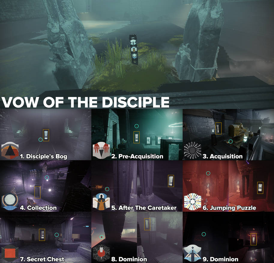 Vow of the Disciple Red Border Weapons